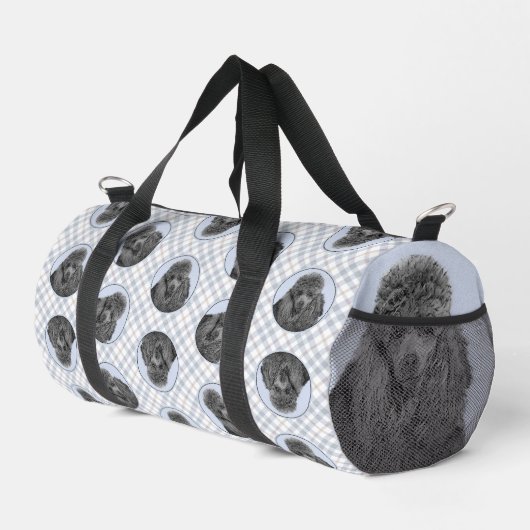 Poedel Schilderen Miniatuur Speelgoed Zwart Pet Do Plunjezak (Rechterhoek)