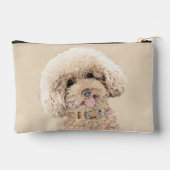 Poedel Schilderen Speelgoed Abrikoscrème Originele Etui (Achterkant)