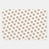 Poedel Schilderen Speelgoed Abrikoscrème Originele Inpakpapier Vel (Voorkant 2)