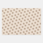 Poedel Schilderen Speelgoed Abrikoscrème Originele Inpakpapier Vel (Voorkant)