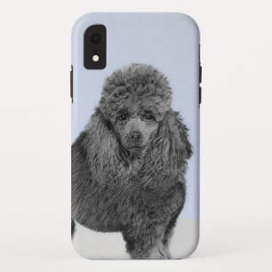Poedel schilderij miniatuur Speelgoed zwart origin Case-Mate iPhone Case