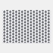 Poedel schilderij miniatuur Speelgoed zwart origin Inpakpapier Vel (Voorkant 2)