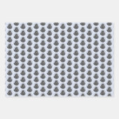 Poedel schilderij miniatuur Speelgoed zwart origin Inpakpapier Vel (Voorkant)