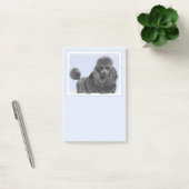 Poedel schilderij miniatuur Speelgoed zwart origin Post-it® Notes (Kantoor)
