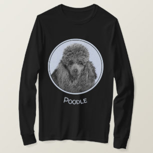Poedel schilderij miniatuur Speelgoed zwart origin T-shirt