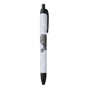 Poedel schilderij miniatuur Speelgoed zwart origin Zwarte Inkt Pen