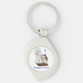 poedel sleutelhanger (Voorkant)