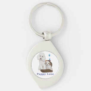 poedel sleutelhanger