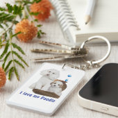 poedel sleutelhanger (Voorkant Rechts)