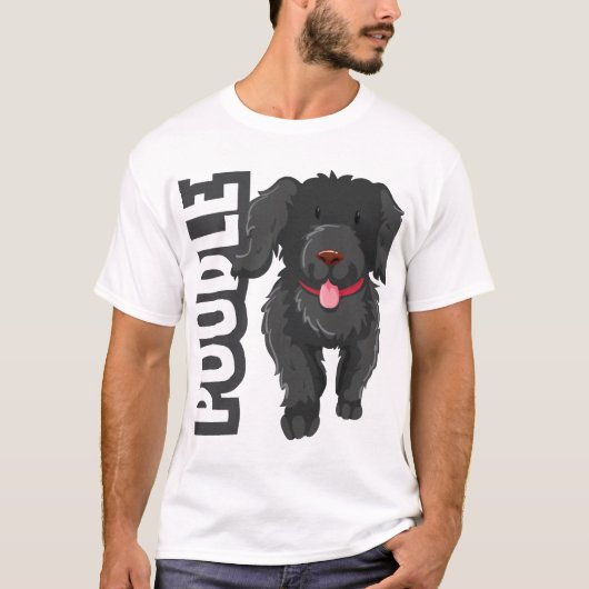Poedel T-shirt (Voorkant)
