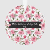 Poedel theekopje | zwart huisdier ornament (achterkant)