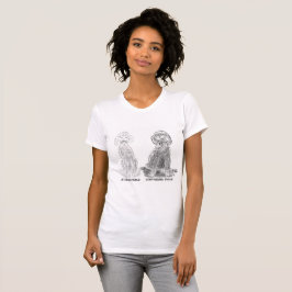 Poedel van ondermaatse kwaliteit t-shirt