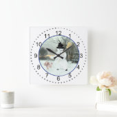 Poedel Vierkante Klok (Huis)