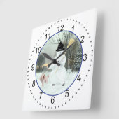 Poedel Vierkante Klok (Hoek)