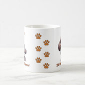 Poedel - voeg de naam van de hond toe, verander te koffiemok (Center)