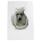 Poedel (wht) Mam 2 Medium Cadeauzakje (Achterkant)