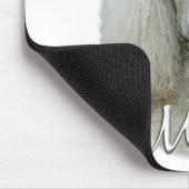 Poedel (wht) Mam 2 Muismat (Hoek)