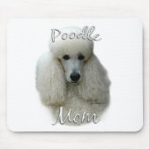 Poedel (wht) Mam 2 Muismat (Voorkant)