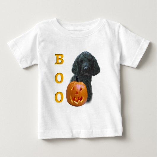 Poedel (zwart gecoat) Boo (Voorkant)