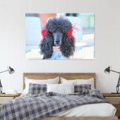 Poedeldag 2016 - Phoebe - Standaard Poedel Canvas Afdruk (Insitu (Slaapkamer))