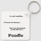 poedelleven sleutelhanger (Achterkant)