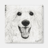 Poedelmagneet - "Jolly Boy" Magneet (Voorkant)