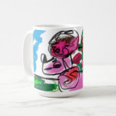 Poedelpret Koffiemok (Voorkant links)