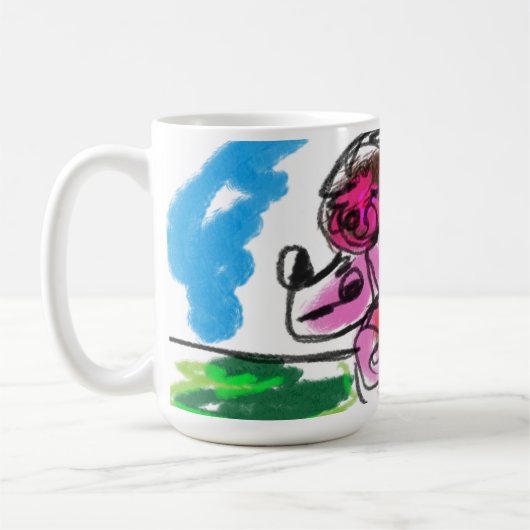 Poedelpret Koffiemok (Links)