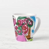 Poedelpret Latte Mok (Rechterhoek)