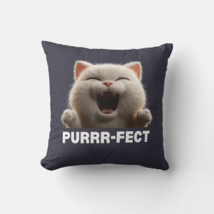 POEDELPRETTIG Grappige Lachende Kat Meme T-shirt Kussen