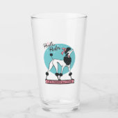 poedelsalon glas (Voorkant)