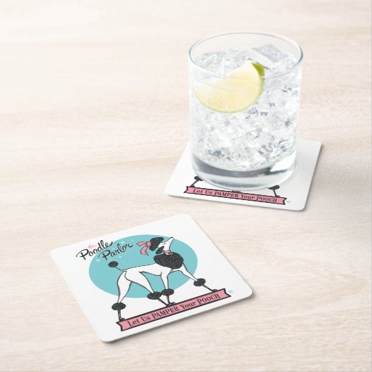 poedelsalon kartonnen onderzetters (Insitu)