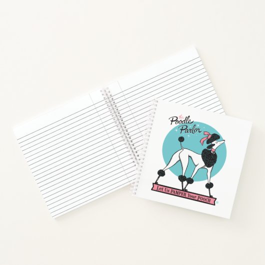 poedelsalon notitieboek (Binnen)