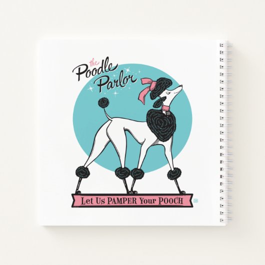 poedelsalon notitieboek (Achterkant)