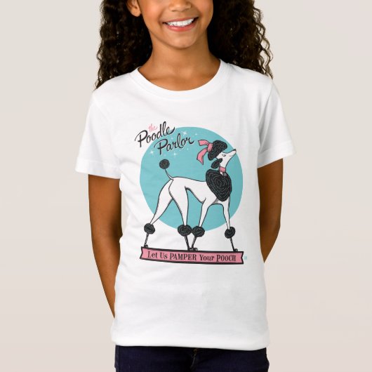 poedelsalon t-shirt (Voorkant)
