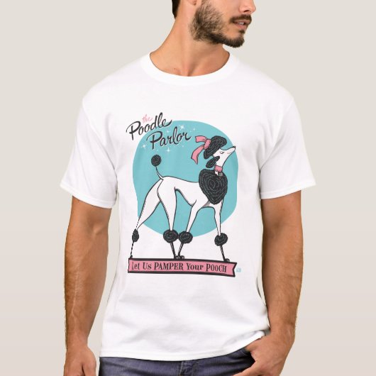 poedelsalon t-shirt (Voorkant)