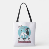 poedelsalon tote bag (Achterkant)