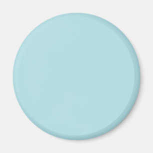 Poeder Blauw B0E0E6 Kleur - Optie om naam toe te v Magneet