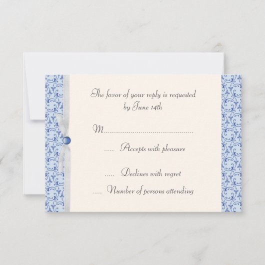 Poeder Blauw Florentijns RSVP (Voorkant)