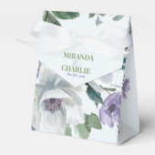 Poeder Blauw Wedding Favoriet Box Bedankdoosjes (Voorkant Zijde)