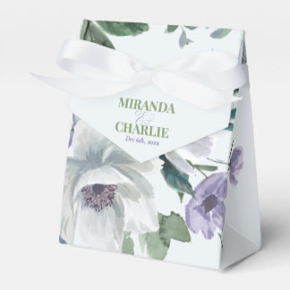 Poeder Blauw Wedding Favoriet Box Bedankdoosjes