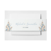 Poeder Blauwe Landvelden Bruiloft