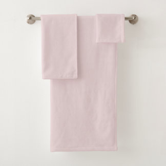Poeder Blush Roze Effen Kleur Bad Handdoek