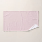 Poeder Blush Roze Effen Kleur Bad Handdoek (Handdoek)