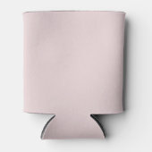 Poeder Blush Roze Effen Kleur Blikjeskoeler (Voorkant)
