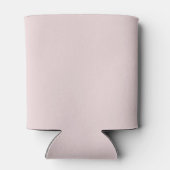 Poeder Blush Roze Effen Kleur Blikjeskoeler (Achterkant)