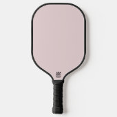 Poeder Blush Roze Effen Kleur Pickleball Paddle (Achterkant)