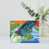 Poeder-Butterfly II Briefkaart (Staand voorkant)