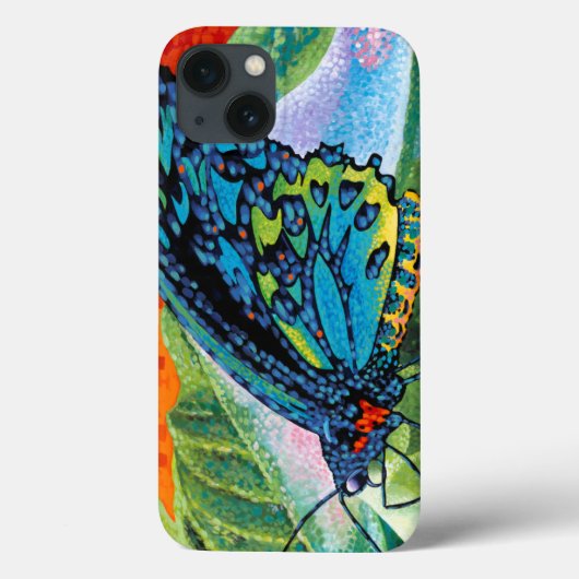 Poeder-Butterfly II Case-Mate iPhone Case (Achterkant)