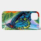 Poeder-Butterfly II Case-Mate iPhone Case (Achterkant (horizontaal))
